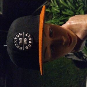 Brixton flat peak cap in NWOT condition